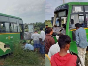 DAVANAGERE BUS ACCIDENT