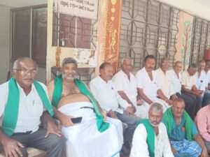 DAVANAGERE FARMERS ANGRY