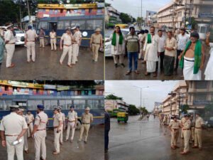 DAVANAGERE BUNDH/ POLICE SECUIRITY