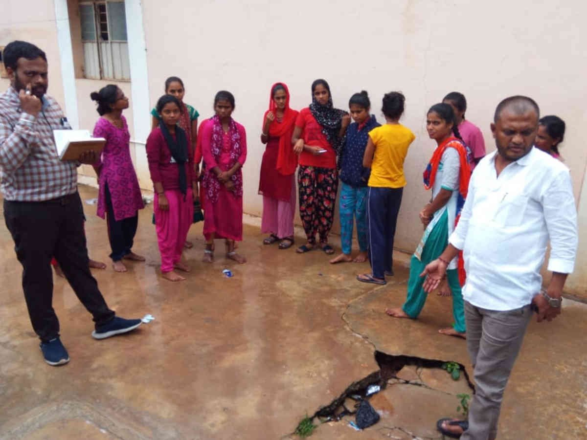 Channagiri mla visit