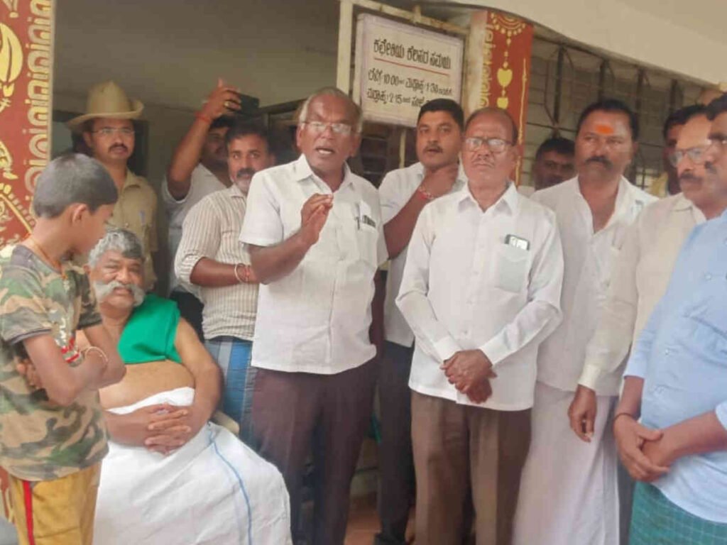 BHADRA DAM WATER STOP FARMERS PROTEST